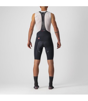 CULOTTE CORTO C/TIRANTES CASTELLI FREE AERO RC NEGRO