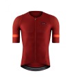 Maillot Corto Etxeondo Mendi Rojo Caldera/Naranja