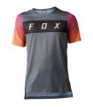 Camiseta Técnica M/C Fox Flexair Arcadia Gris