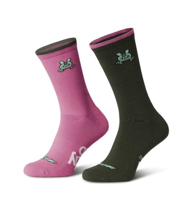 Conjunto Guantes y Calcetines OOOFF V2 Khaki Viola